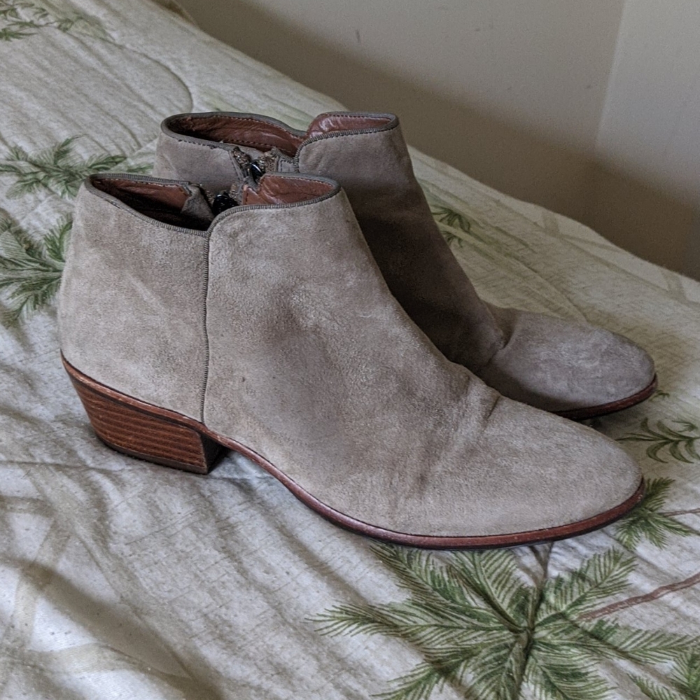 Sam Edelman Petty Putty Suede Booties